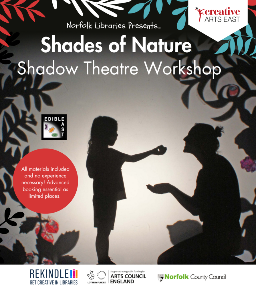 Shades of Nature workshop for Creative Arts East